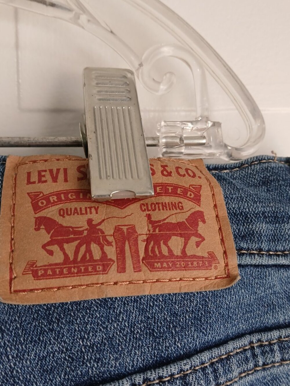 Blank Tag Levis Classic Size 33 Jean Shorts - Picture 8 of 10